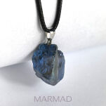 Zawieszka - kwarc Anielski tytanowy 37x24-27mm - 4