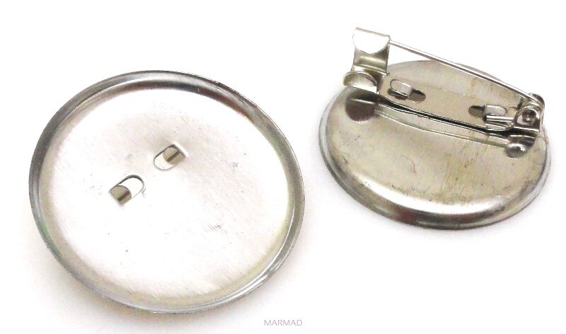 Baza do broszki moneta 30mm