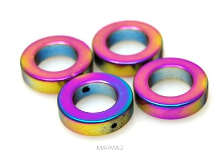 Hematyt tęczowy - kółka 16mm