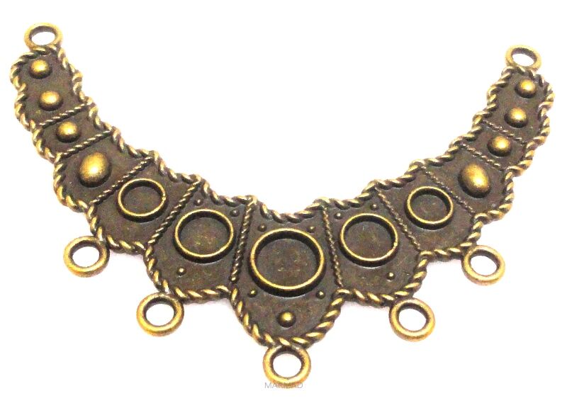 FILIGRAN Baza, łącznik 63x20mm - antyczny brąz