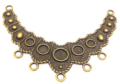 FILIGRAN Baza, łącznik 63x20mm - antyczny brąz