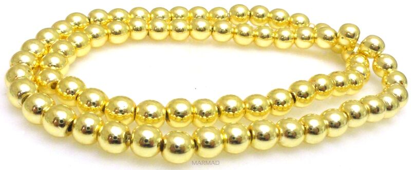 Hematyt złoty - kula 6mm