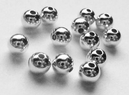 Kulka gładka 4mm - srebro 925