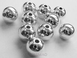 Kulka gładka 8mm - srebro 925