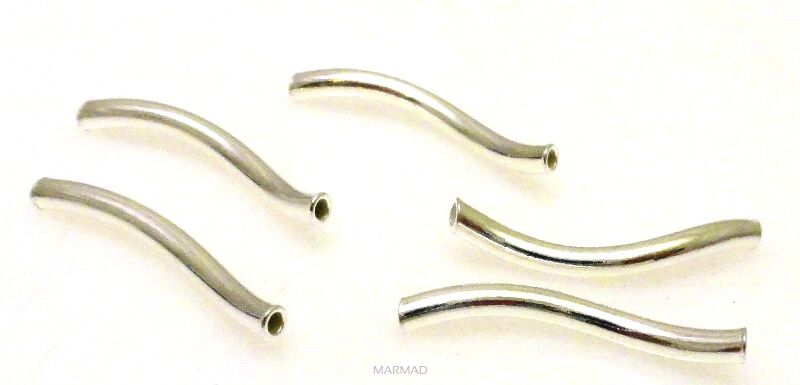 Rurka falowana 20mm/2 - srebro 925