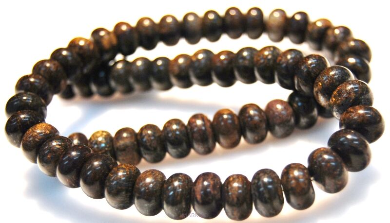 Bronzyt - oponka 10x6mm