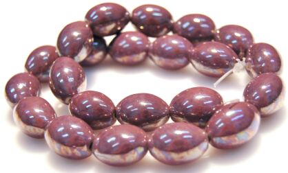 Ceramika powlekana - oliwka 18x14mm