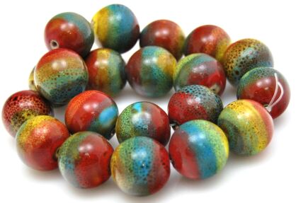 Ceramika wielobarwna - kula 20mm