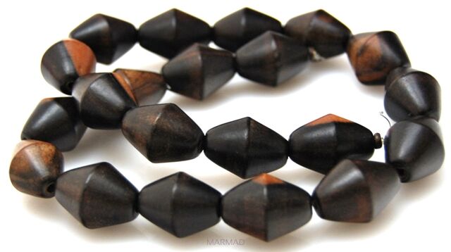 Heban tygrysi - stożek 20x15mm