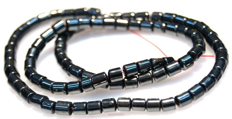 Hematyt - walec 4x4mm