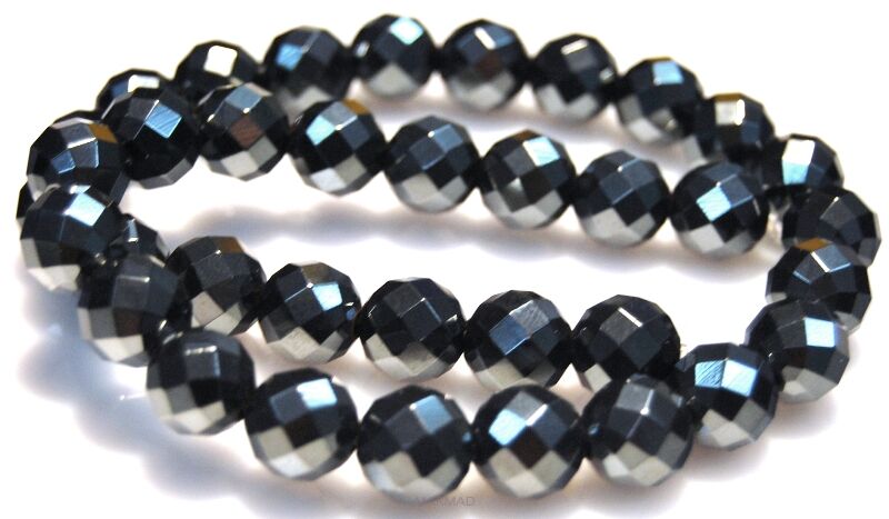 Hematyt fasetowany - kule 12mm
