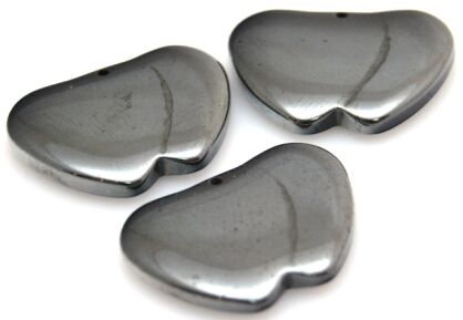 Hematyt - 2 serca - 27x20mm - II gatunek