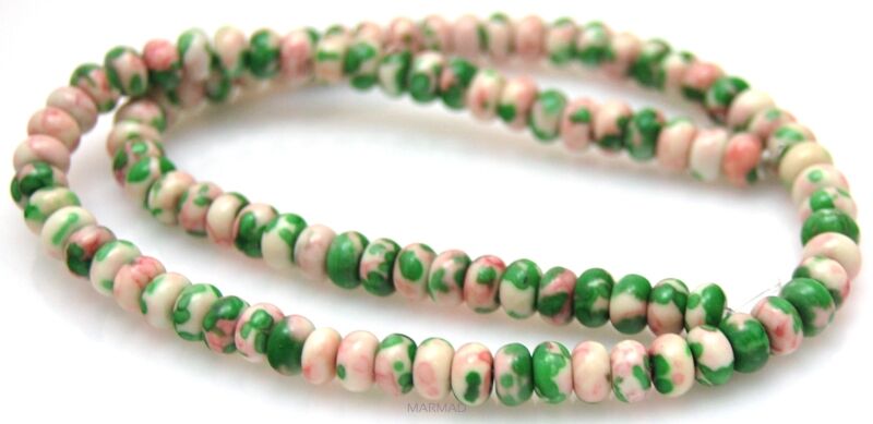 Howlit kwiatowy - oponka 6x4mm