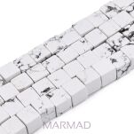 Howlit biały - kostka 8x8mm - 4