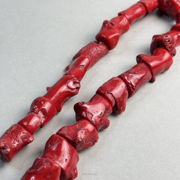 Koral naturalny - pniaki19x15mm