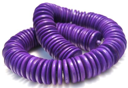 Kokos - talarki 20x2mm - fioletowy