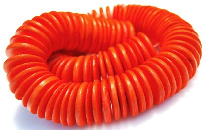 Kokos - talarki 20x2mm - pomarańczowy