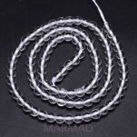 Kryształ górski - przejrzysty- kula 6mm- jakość AA - 3