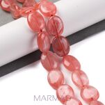 Kwarc różany  - owal 18x13mm - 2