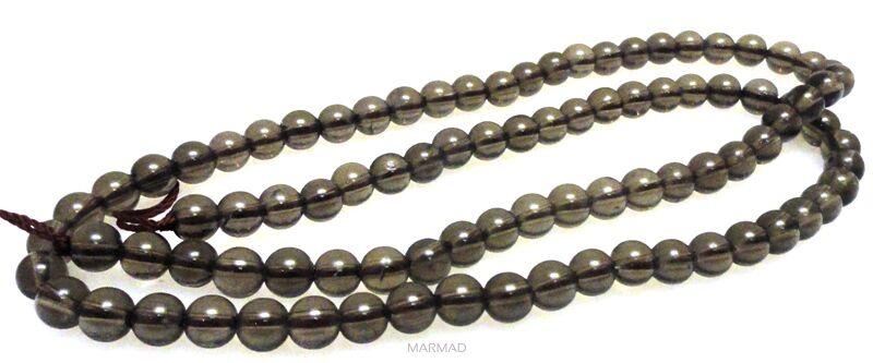 Kwarc dymny - kula 4mm