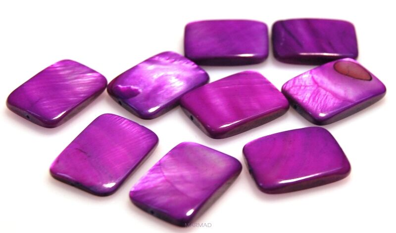 Muszla - prostokąt 20x15mm