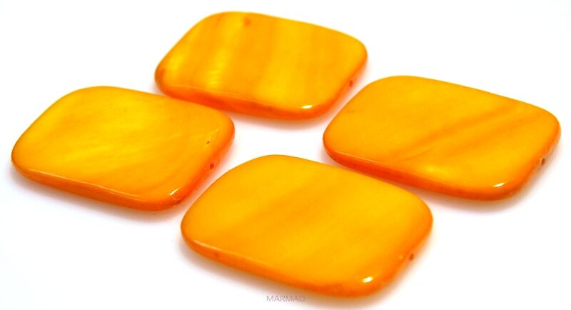 Muszla - prostokąt 35x25mm