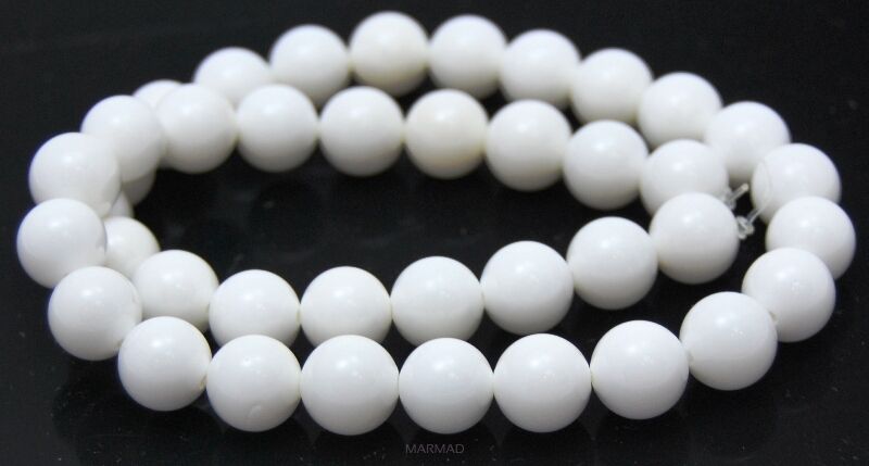 Muszla biała - kula 10mm 