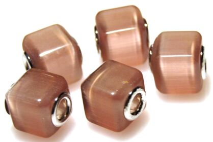 Uleksyt - przekładka do biżuterii modułowej  - kostka 14x12mm