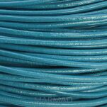 Rzemień jasno turkusowy lakierowany - SKÓRA - grubość 2mm - 2