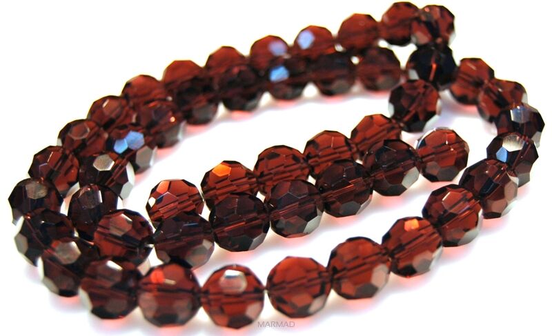 Kryształ szklany fasetowany - kula 12mm