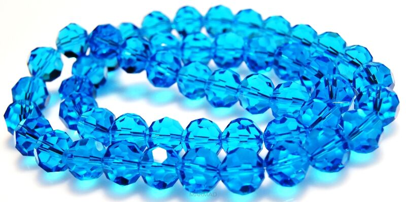 Kryształ szklany fasetowany - kula 12mm