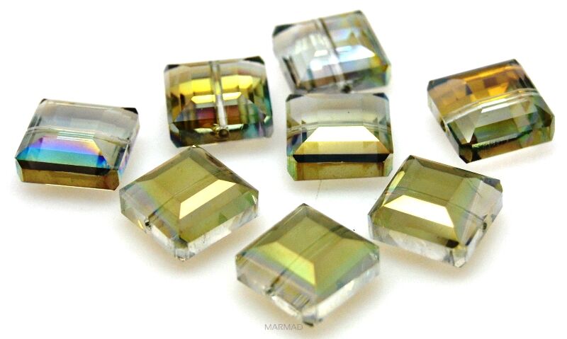 Kryształ fasetowany - kwadrat 14x14mm
