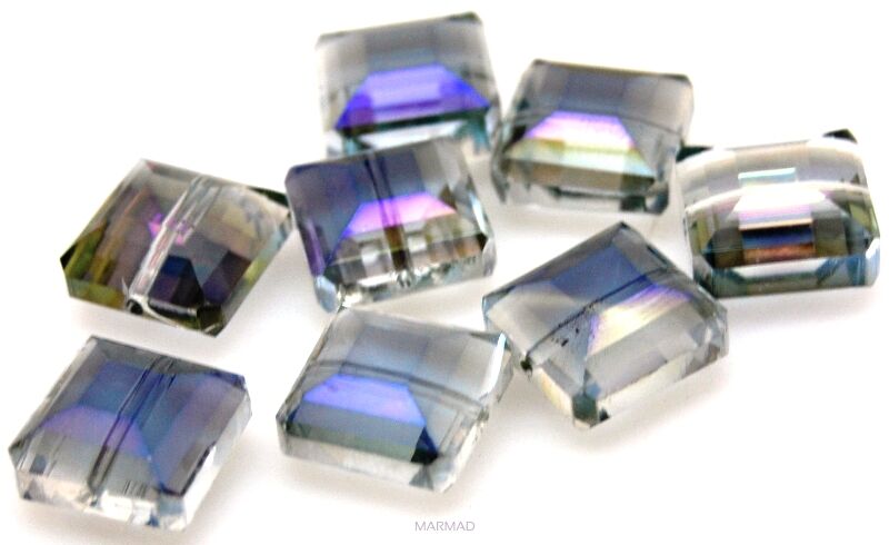 Kryształ fasetowany - kwadrat 14x14mm