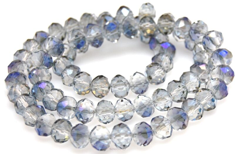 Kryształki fasetowane - oponka 10x7mm