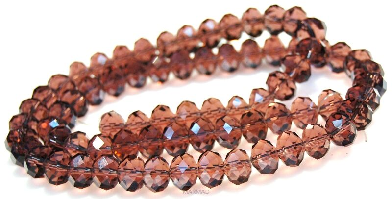 Kryształki fasetowane - oponka 10x7mm