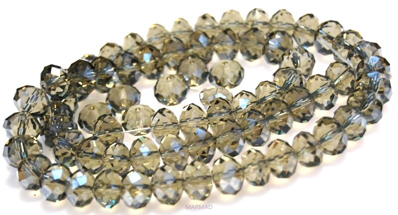 Kryształki fasetowane - oponka 10x7mm