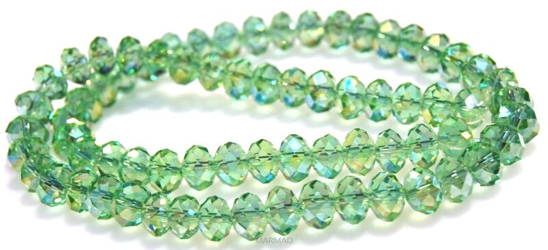 Kryształki fasetowane - oponka 8x5mm