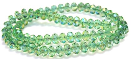 Kryształki fasetowane - oponka 8x5mm