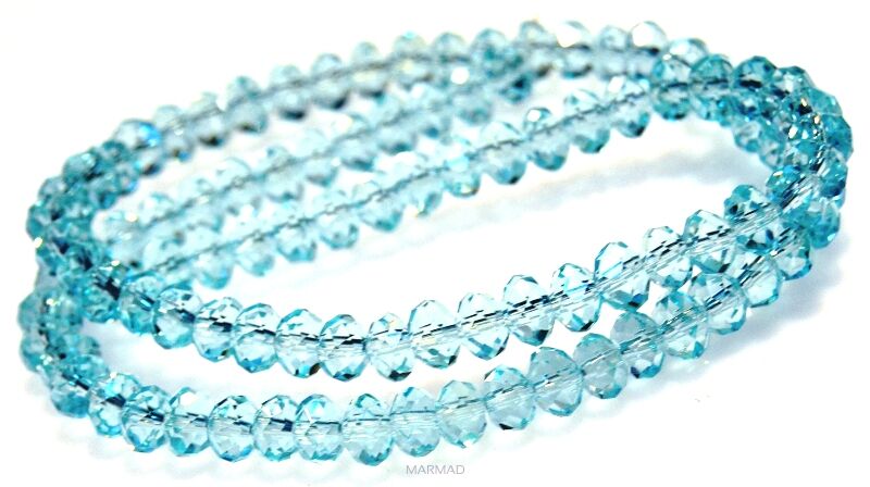 Kryształki fasetowane-oponka 6x4mm