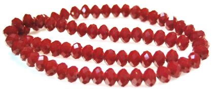 Kryształki fasetowane - oponka 10x7mm