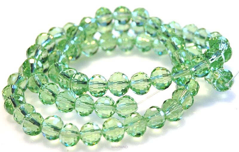 Kryształ fasetowany - kula 8mm