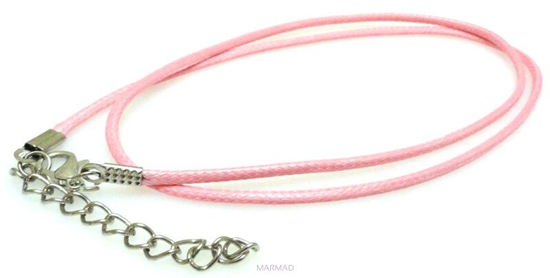 Nośnik z zapięciem, baza naszyjnik - jasno różowy