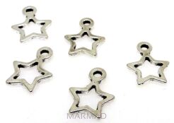 Zawieszka - gwiazdka 14x10mm