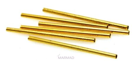Rurka prosta 25x1,5mm - złocona