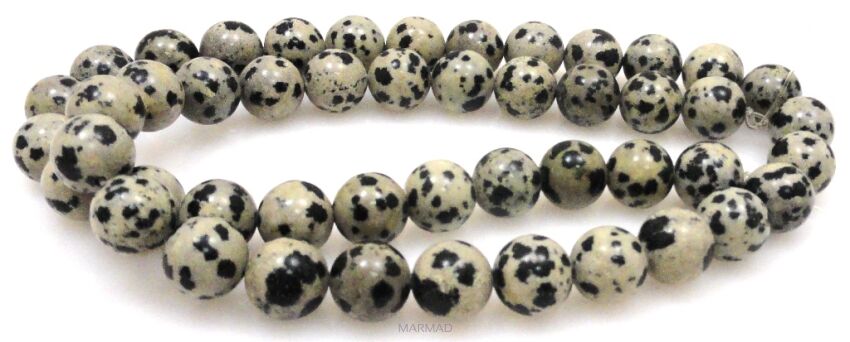 Jaspis dalmatyńczyk - kula 8mm