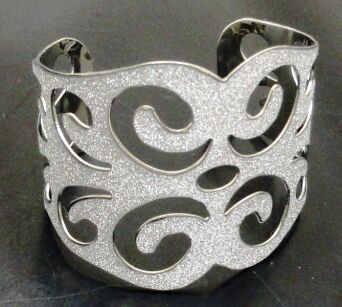 Bransoletka brokatowa obręcz