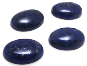 Kaboszon - lapis lazuli - owal 14x10mm