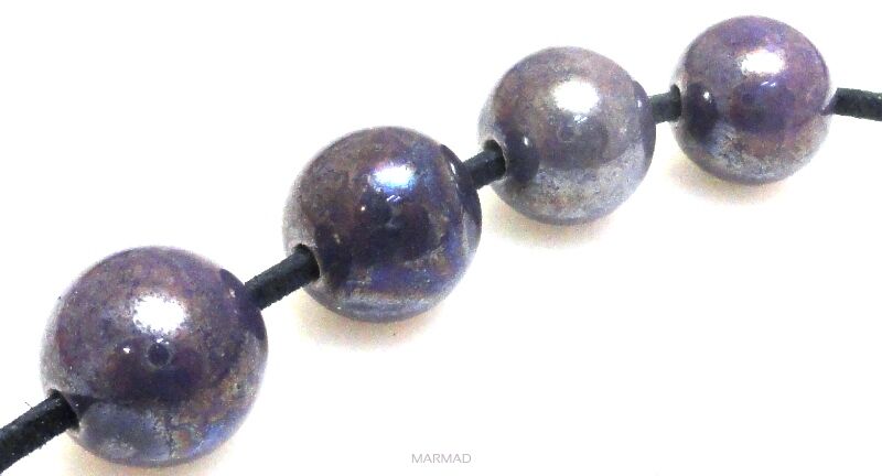 Ceramika - kula 12mm - ciemno wrzosowa