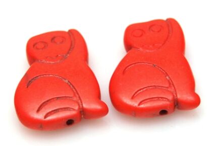 Howlit - kot 30x20mm - pomarańczowy