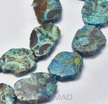 Jaspis oceaniczny - plaster- 33-51x30-43x6-8 mm - 2